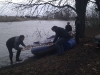 Ein Schwimmversuch am Bachweiher